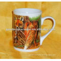 9 oz fox family eco ceramic coffee cup